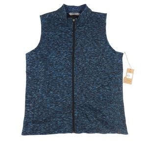 Tasc Performance Men's Transcend Fleece Vest Heather Blue - Large